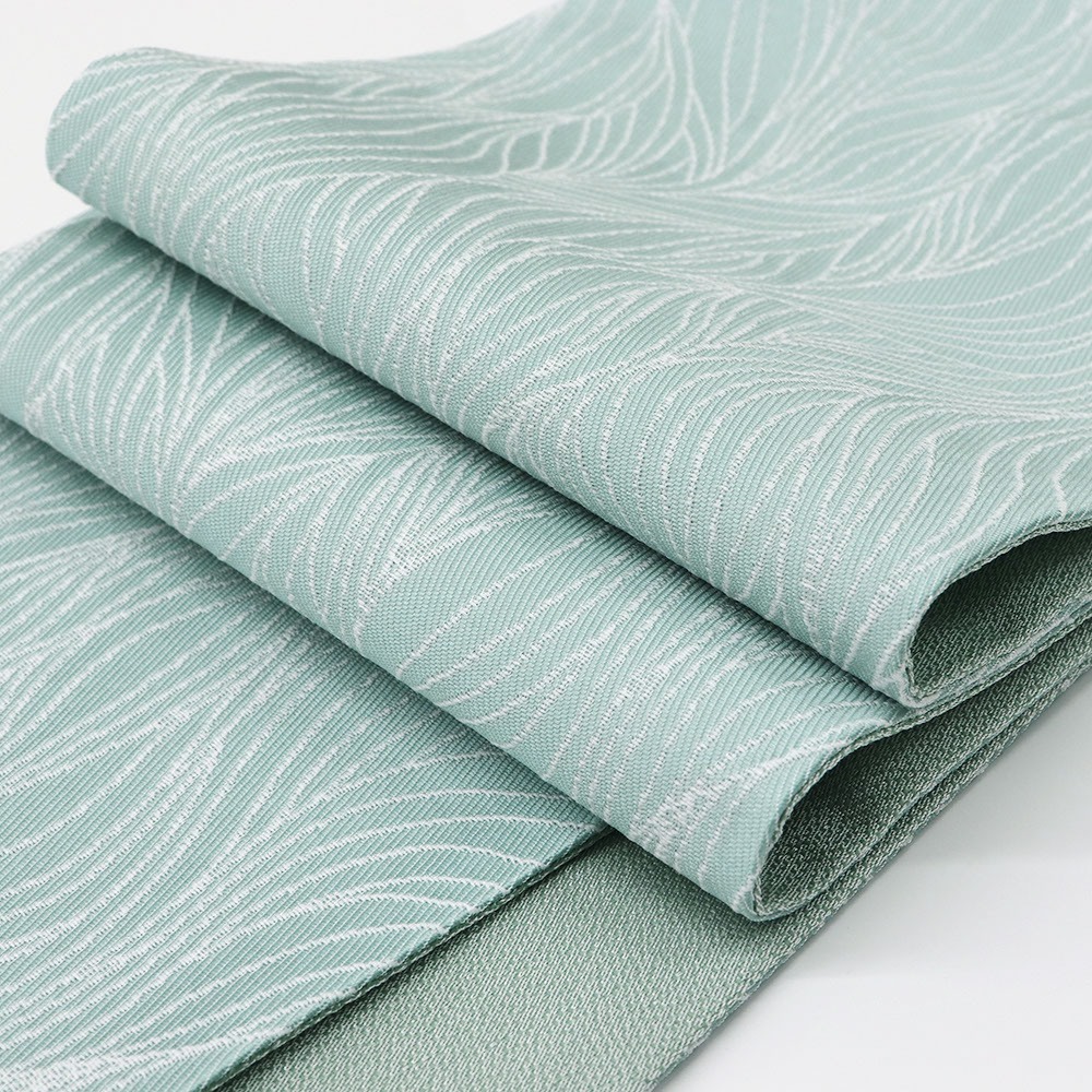 仕立て上がり細帯(リーフ)【撫松庵】