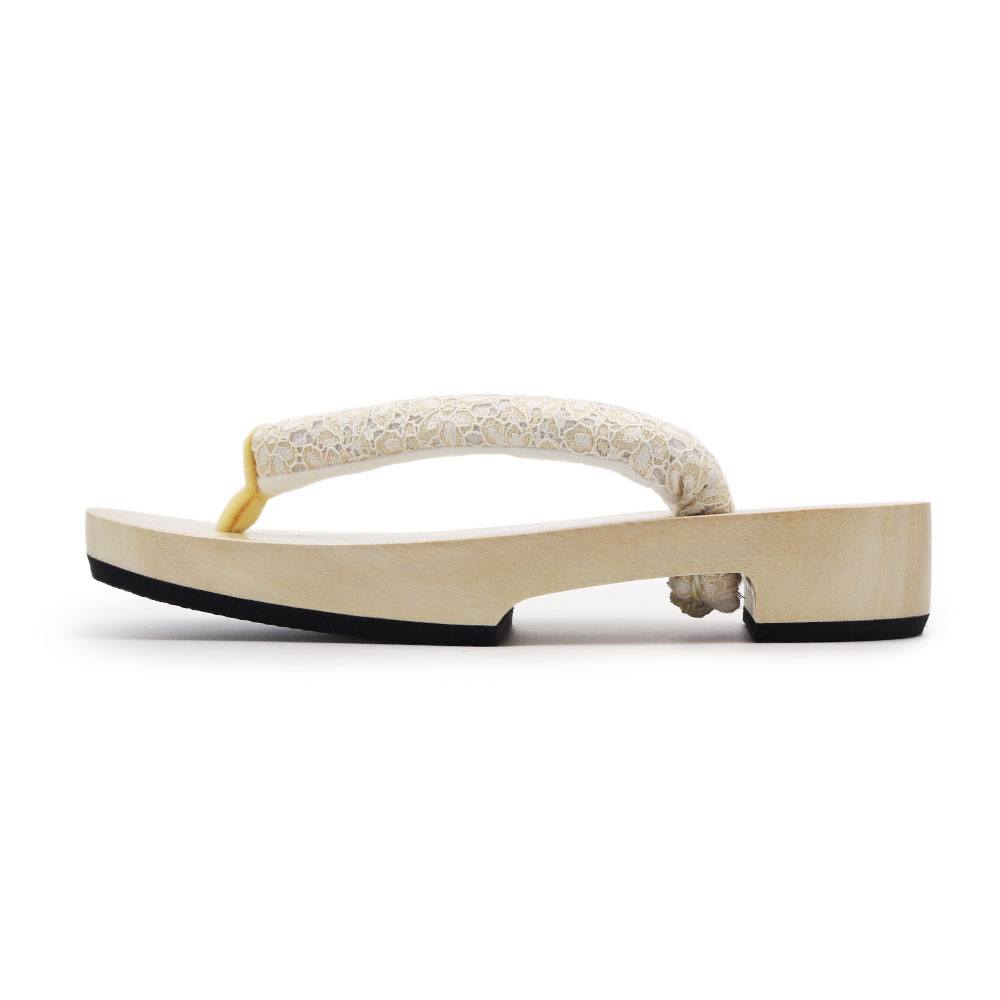 桐下駄(レース/更紗)