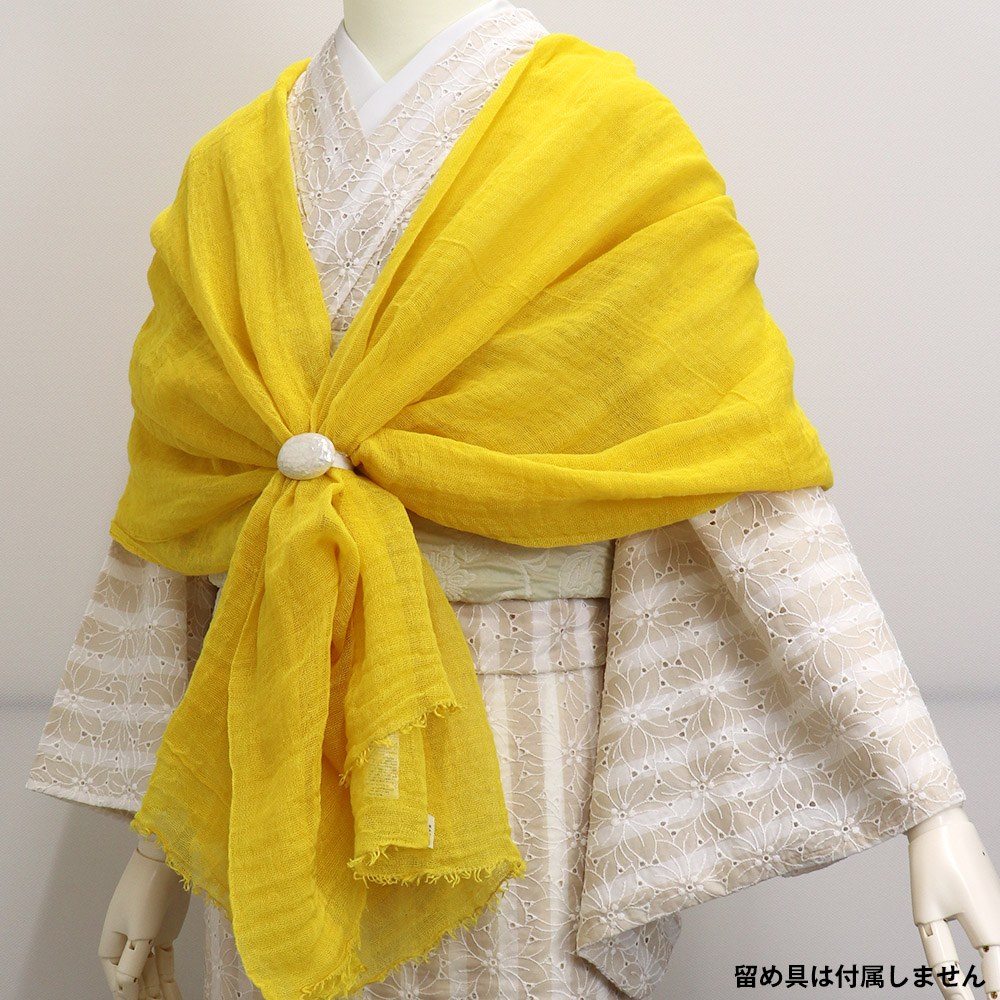 かや大判ショール【幡-BAN INOUE-】