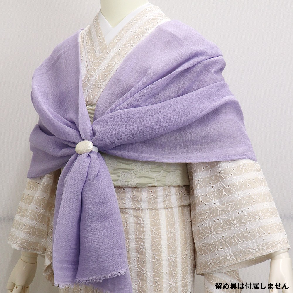 かや大判ショール【幡-BAN INOUE-】