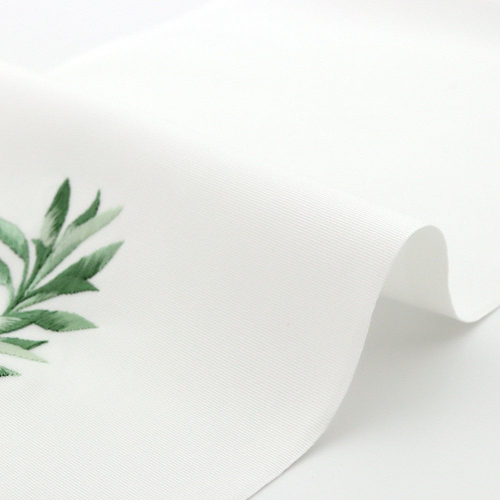 刺繍半衿(ハーブ)【いち利モールオリジナル】