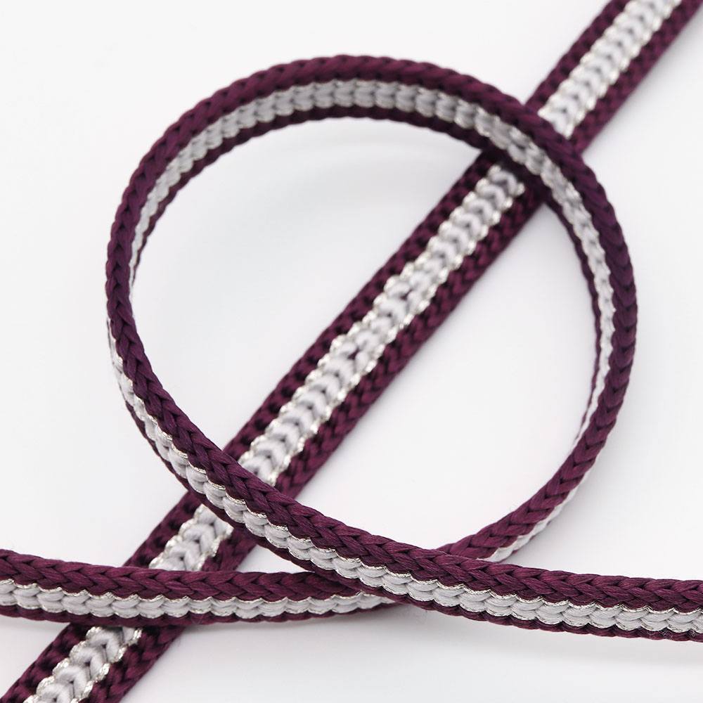 変わり平源氏組み撚り房帯締(小花)『花やわらぎ』