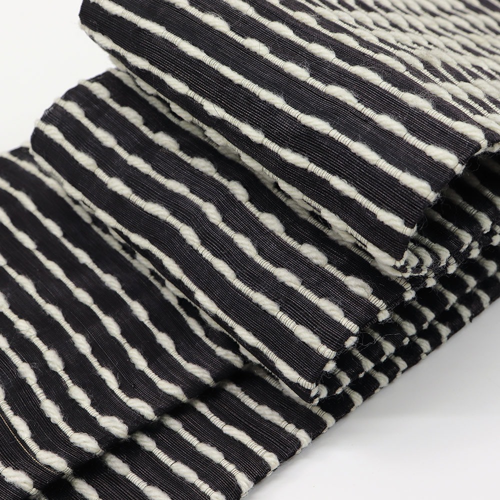 仕立て上がり芭蕉角帯(段織)【誉田屋源兵衛】