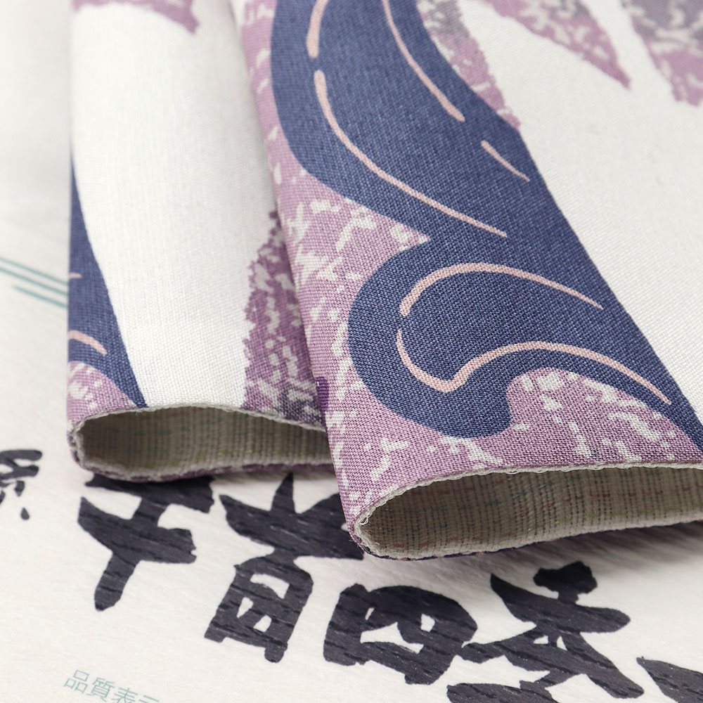 夏牛首袋帯(更紗)『牛首四季衣』【二代目 川村久太郎×白山工房】