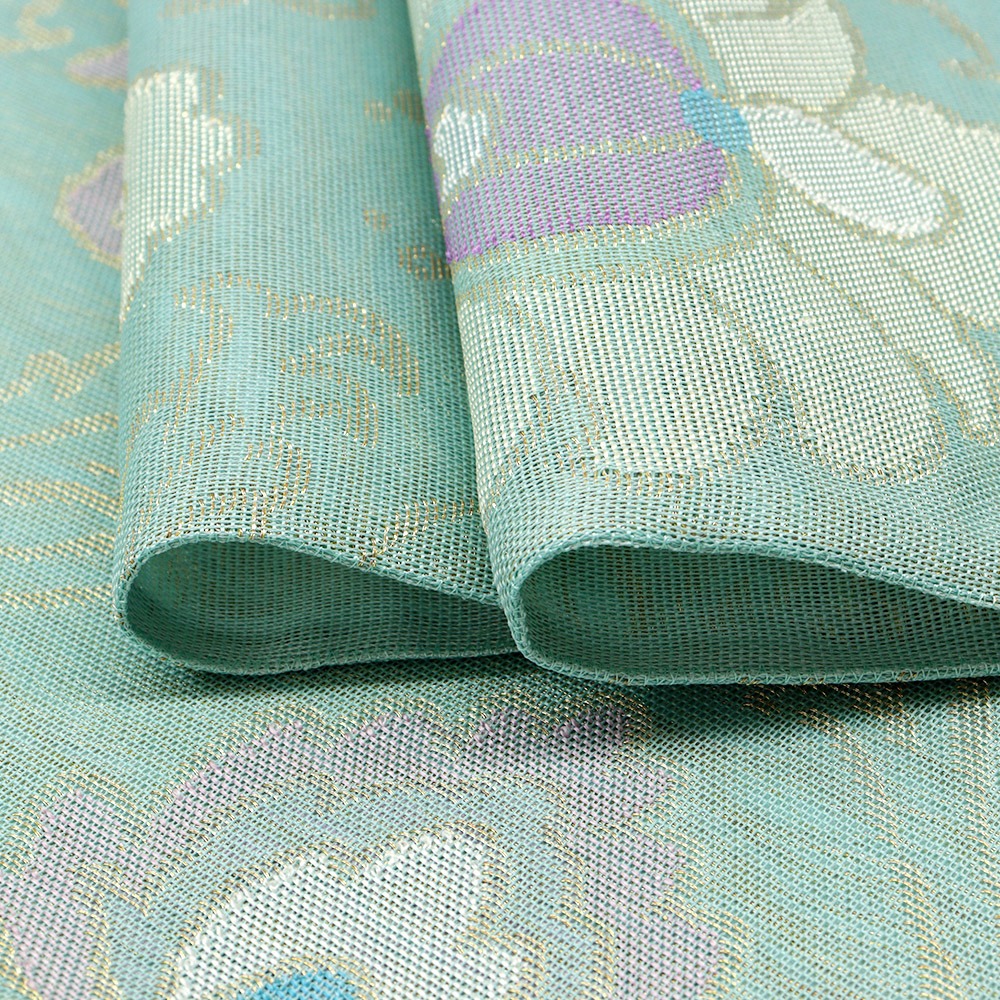 西陣夏袋帯『花装飾文』【帯屋捨松】