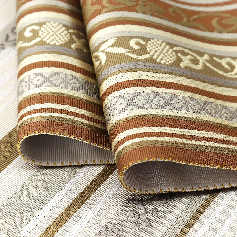 博多リバーシブル袋帯(変わり間道/幾何)【大倉織物】