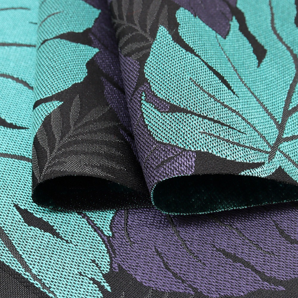 西陣御召地九寸名古屋帯(リーフ)