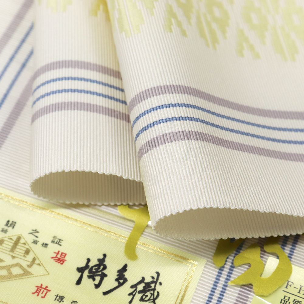 博多八寸名古屋帯(三献上)【井上絹織】
