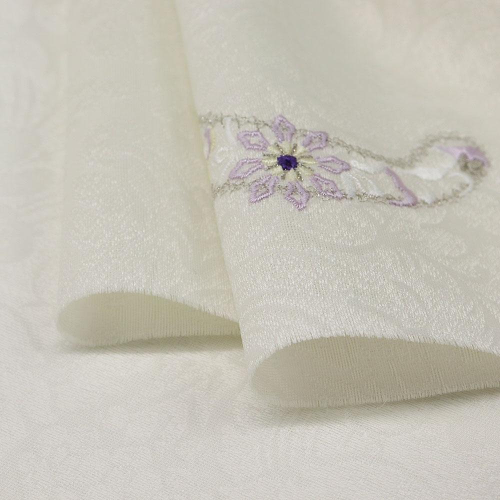 刺繍九寸名古屋帯(月と猫)【大光織物】