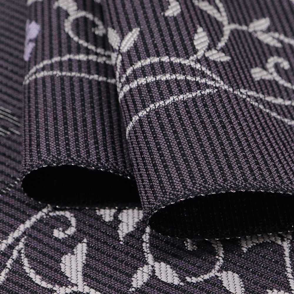 西陣夏九寸名古屋帯(立涌唐花)