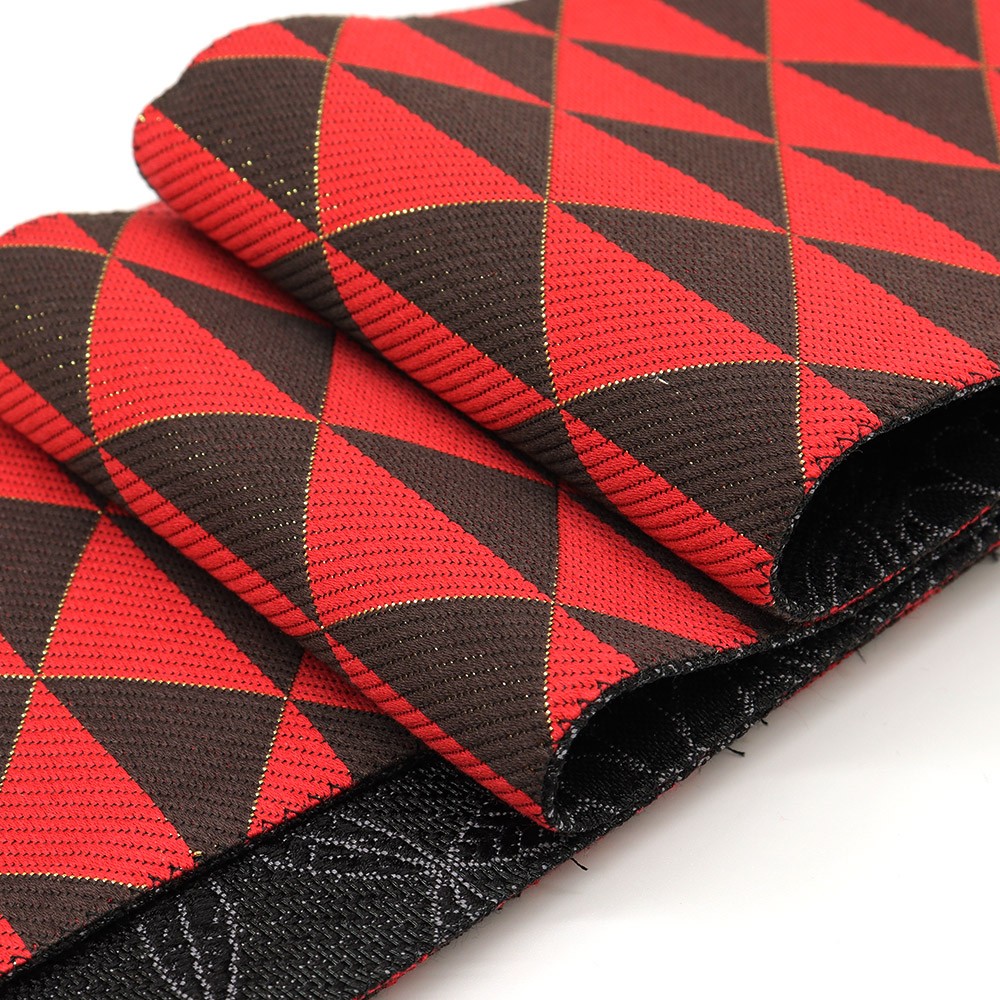 仕立て上がり西陣角帯(鱗/割付文様)【佐々木染織】