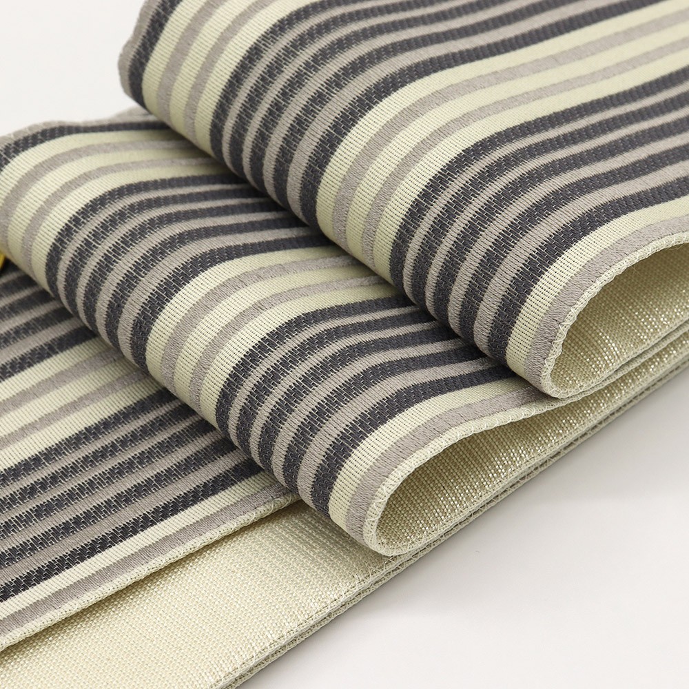 仕立て上がり西陣角帯(縞)【佐々木染織】