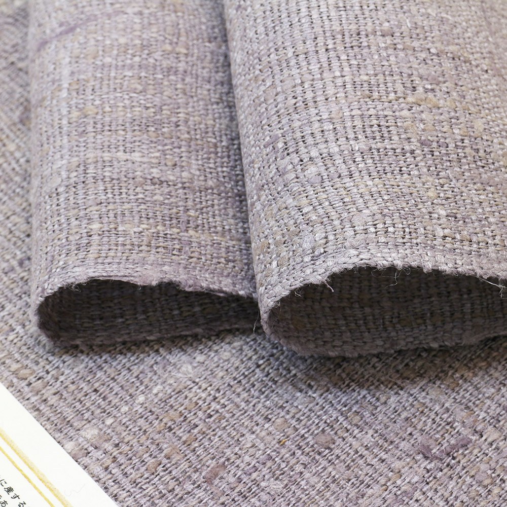 手織り八寸名古屋帯（タッサーシルク）：牡丹鼠『カティヤ』【貴久樹】