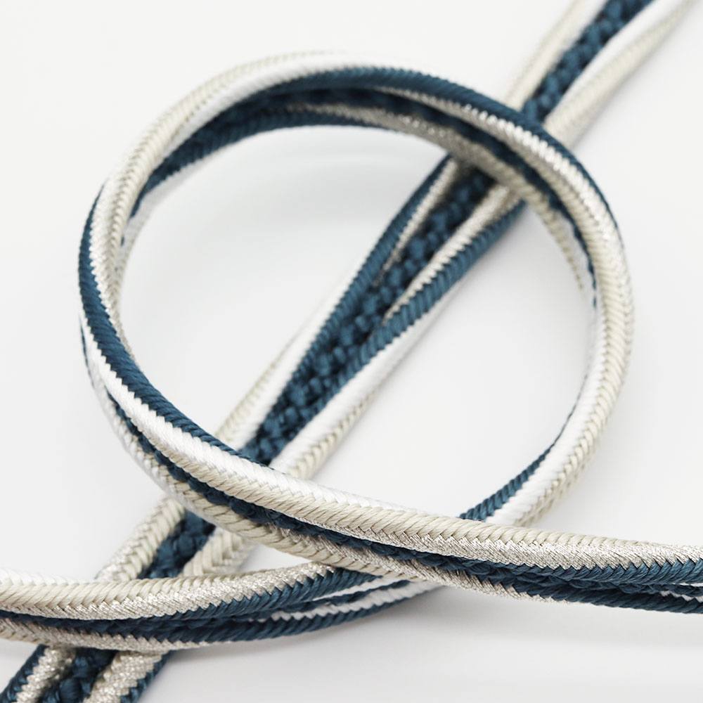 洋角ひねり小桜組み夏帯締【渡敬】