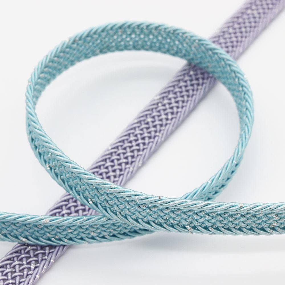 伊賀くみひも夏帯締(ぼかし/銀散らし)【ITOGO】