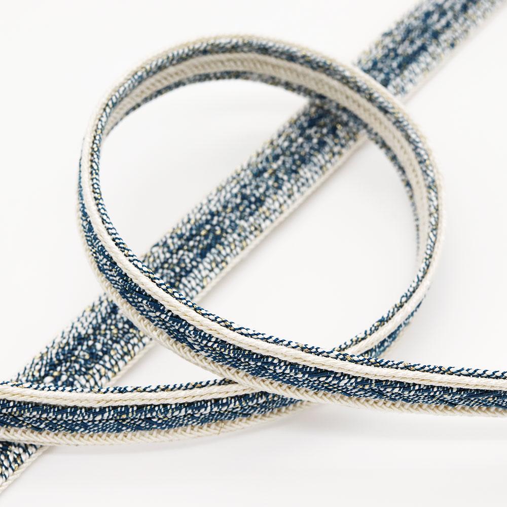 大和組みリバーシブル夏帯締【翠嵐工房】