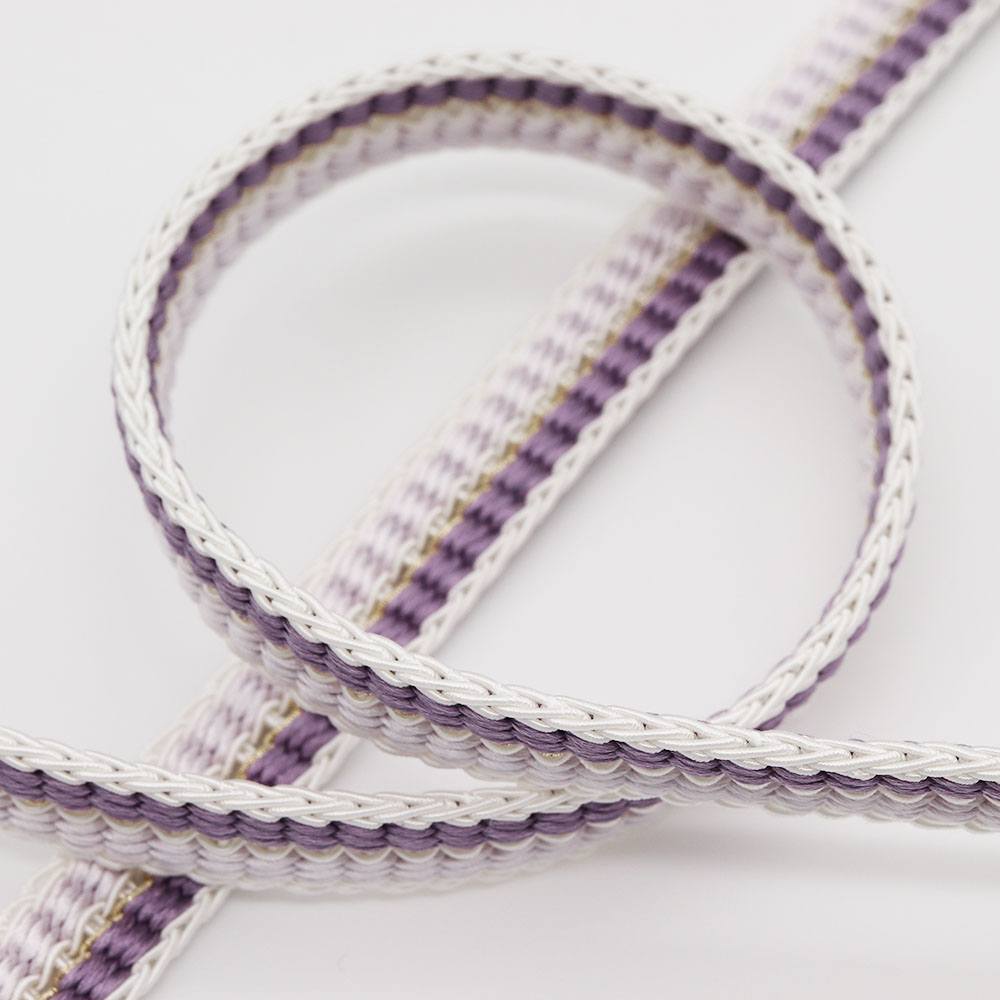 平源氏組み夏帯締(立別二色)【翠嵐工房】