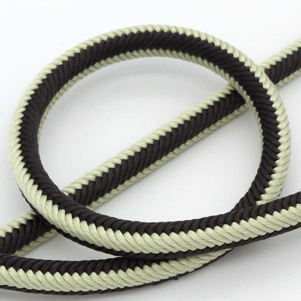 洋角組み帯締(ツートーン)【加藤萬】