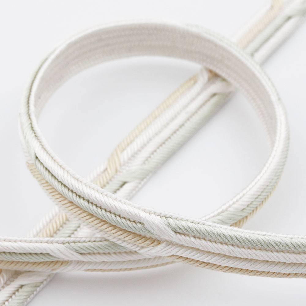 畝打ち組み帯締(亀甲)【渡敬】