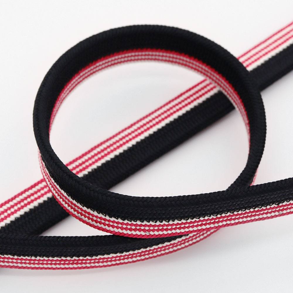 貝の口組み帯締(バイカラー)『江戸組紐』【五嶋紐】