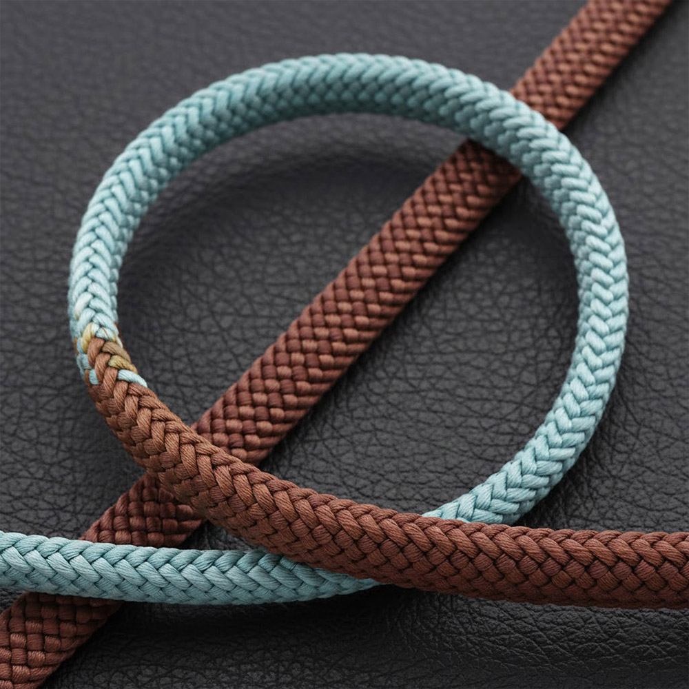 平唐組み帯締(片胴〆切)【渡敬】