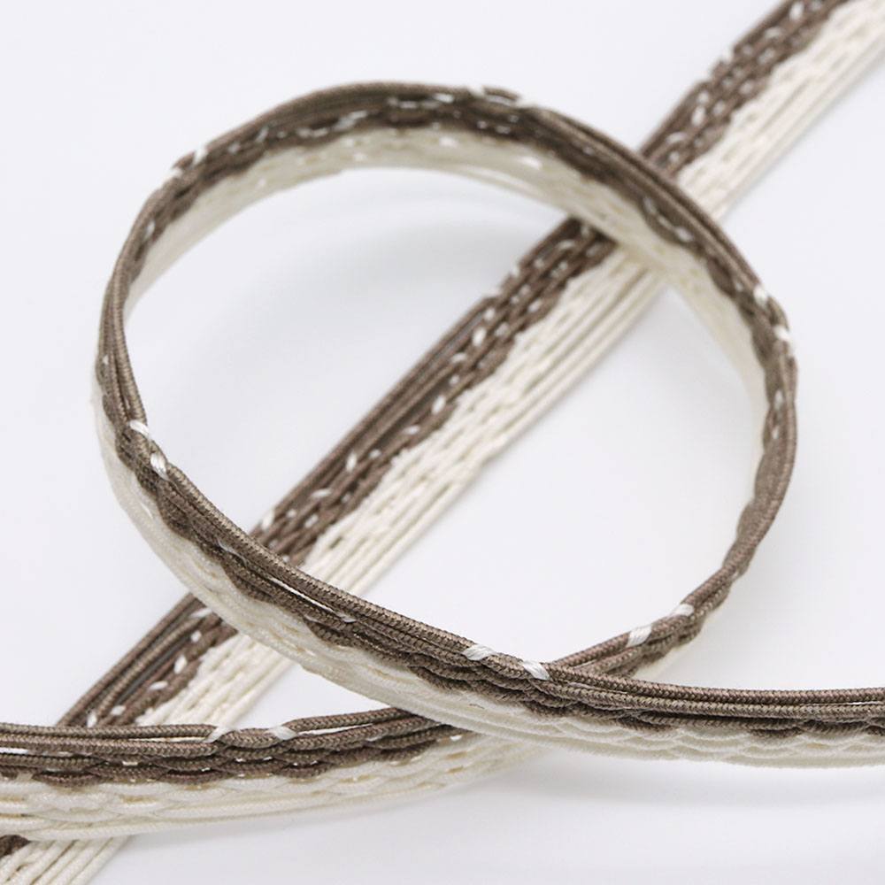 レース組み帯締(ツートーン)