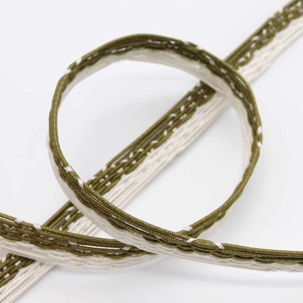 レース組み帯締(ツートーン)