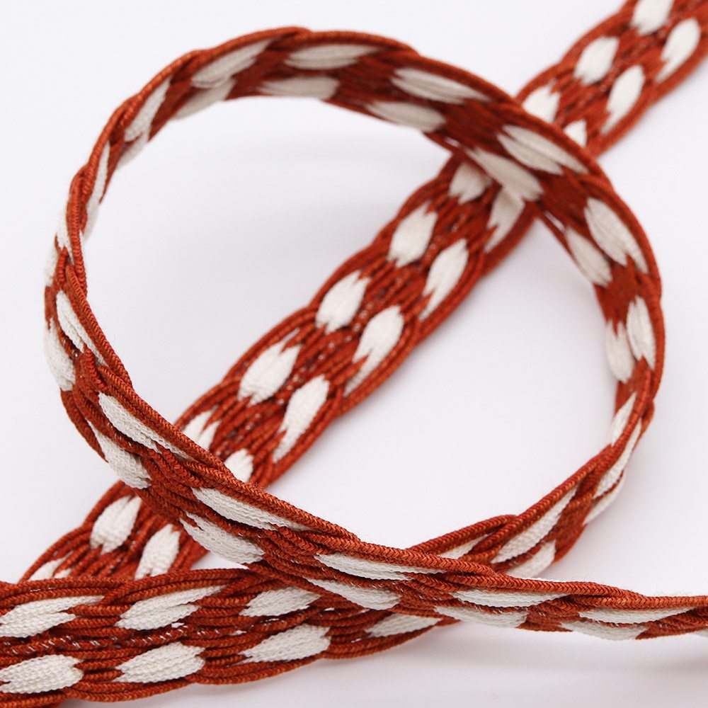 レース組み帯締(ドット)