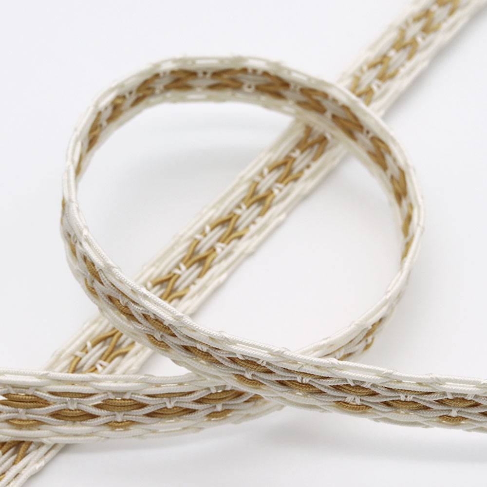 レース組み帯締(環絡げ)