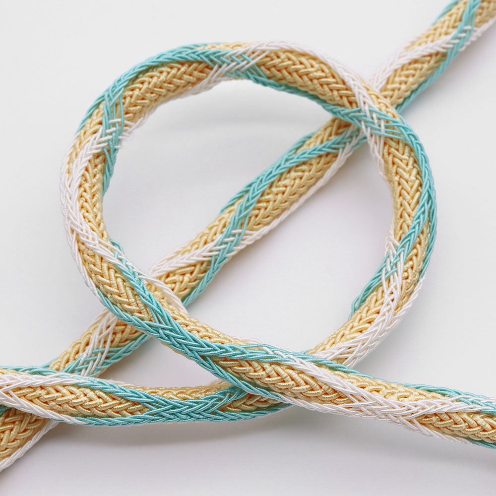 丸唐組み夏帯締(籠目)【加藤萬】