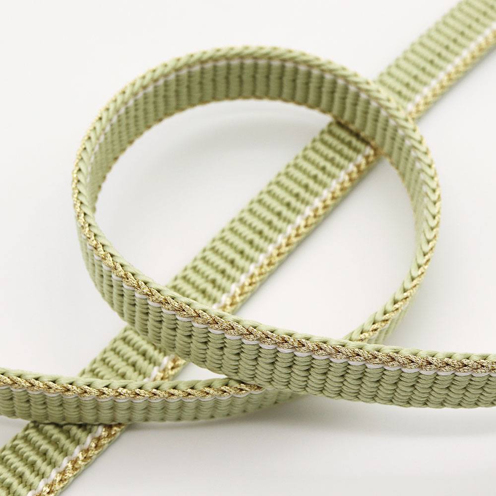 平源氏組み撚り房帯締(片耳銀通し)【加藤萬】