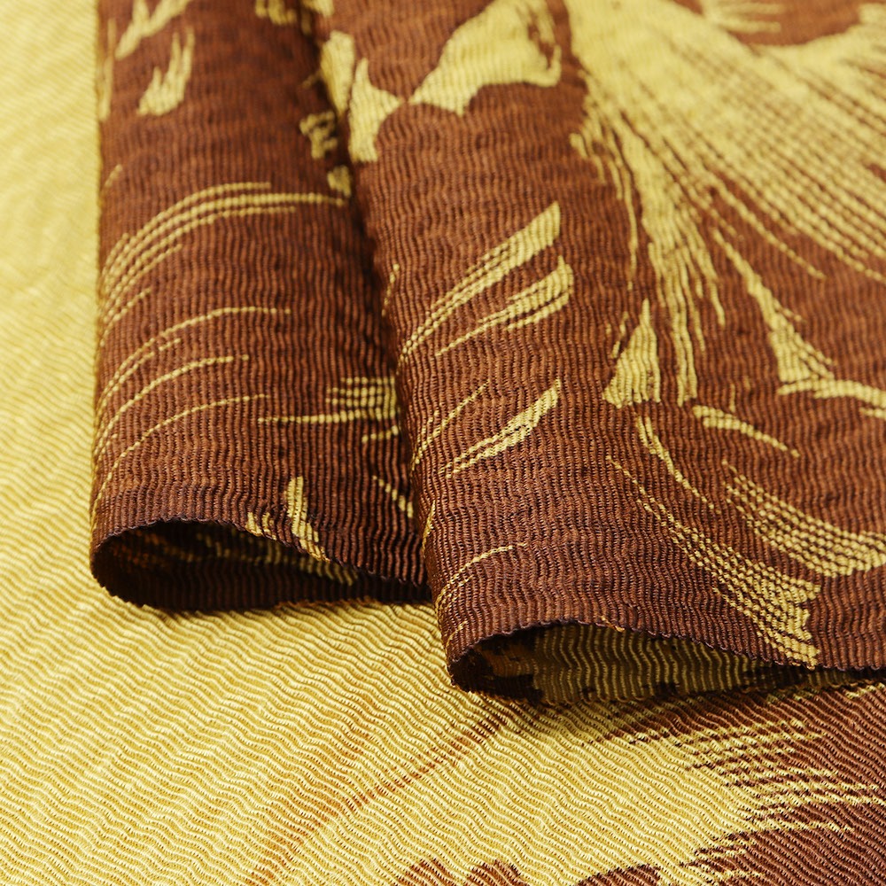 縦ぼかし帯揚(牡丹)【小室庵】