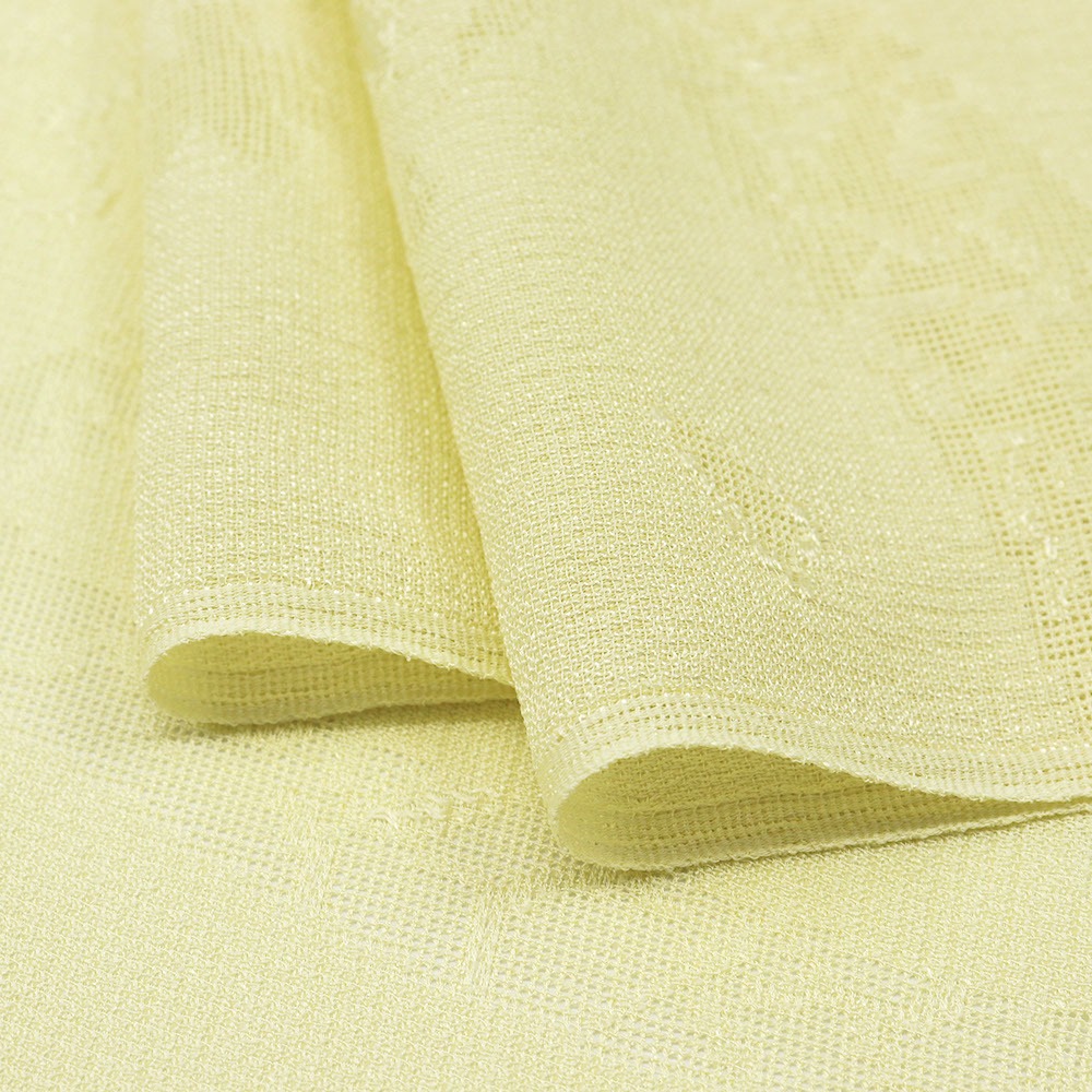 紗帯揚(芝に桜)【加藤萬】