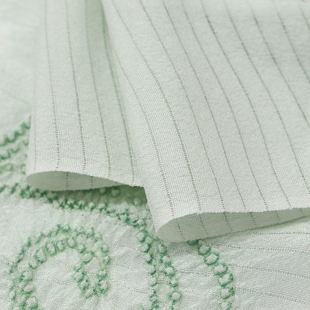 絽帯揚(渦文)【加藤萬】