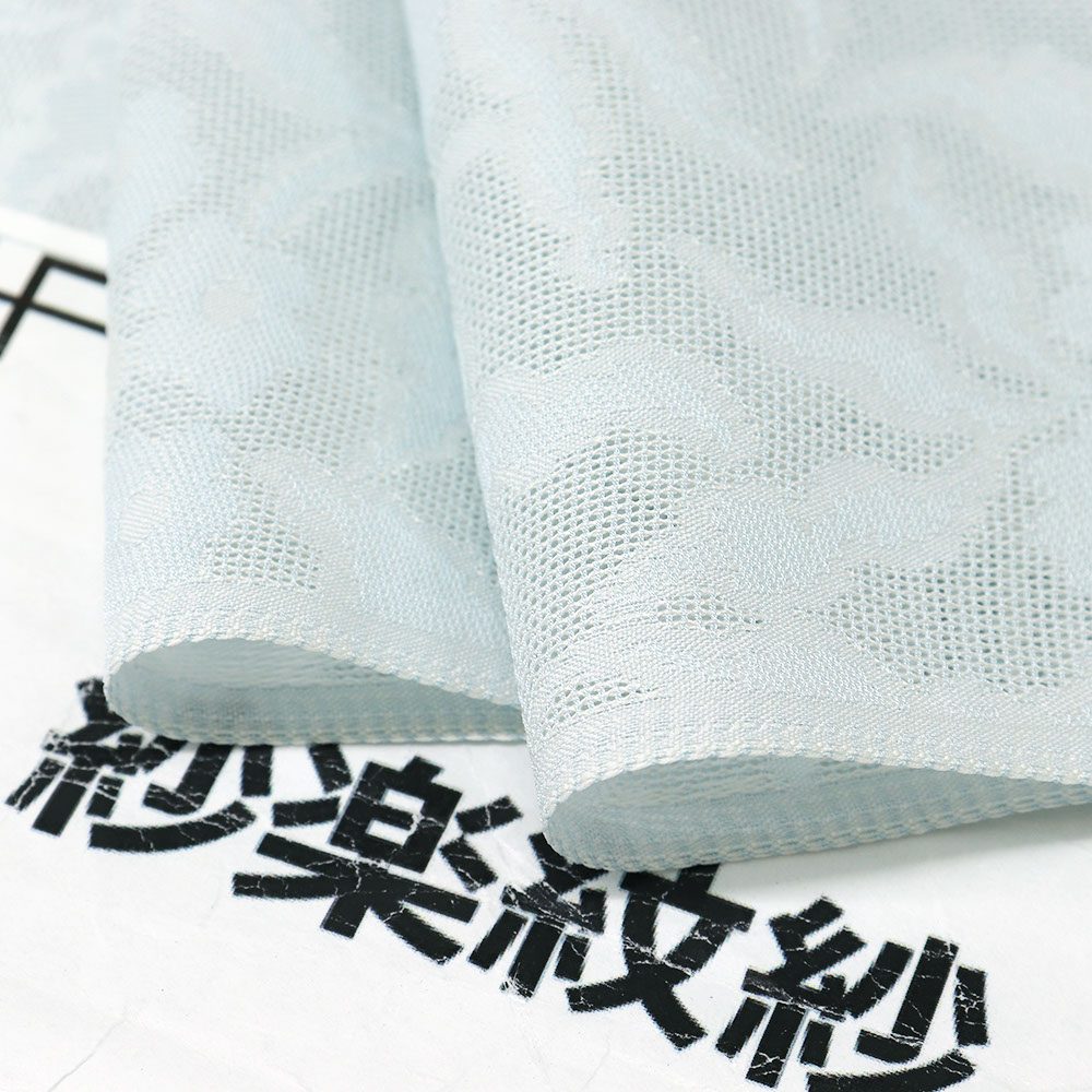 紋紗(よろけ花)『紗楽紋紗』