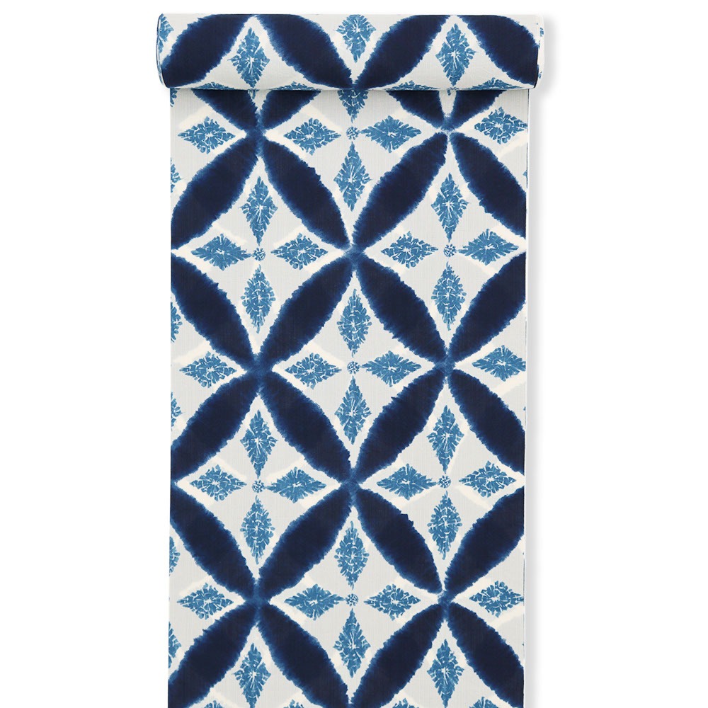 洗える着物(七宝菱文)『月華美人』【東レセオα】