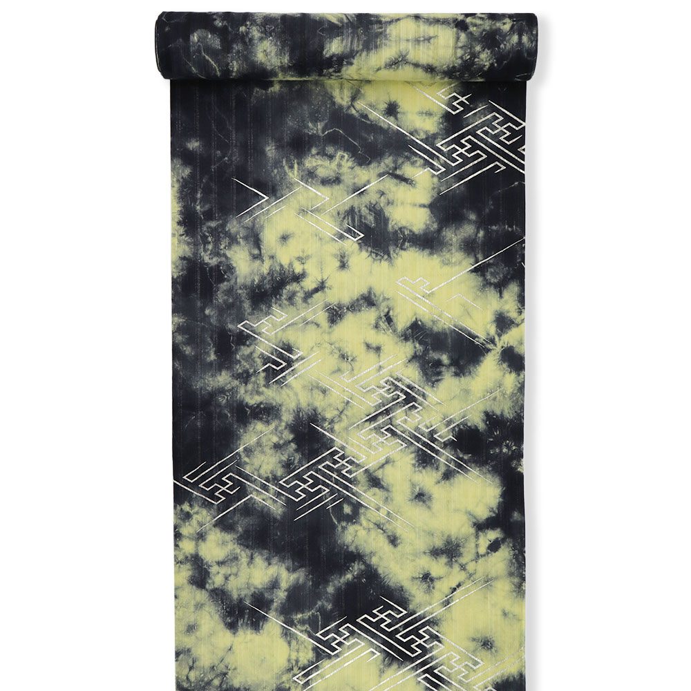 浴衣(篭絞り/稲妻) 【誉田屋源兵衛】