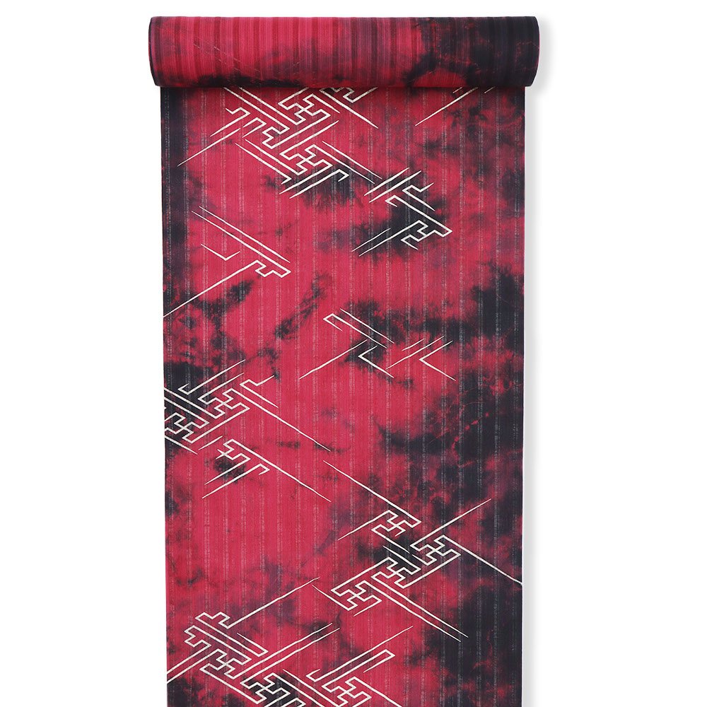 浴衣(篭絞り/稲妻) 【誉田屋源兵衛】