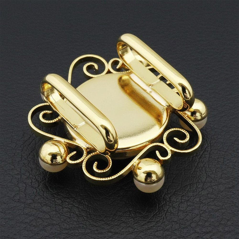 パール帯留(花環)『花しおり』【大原商店】