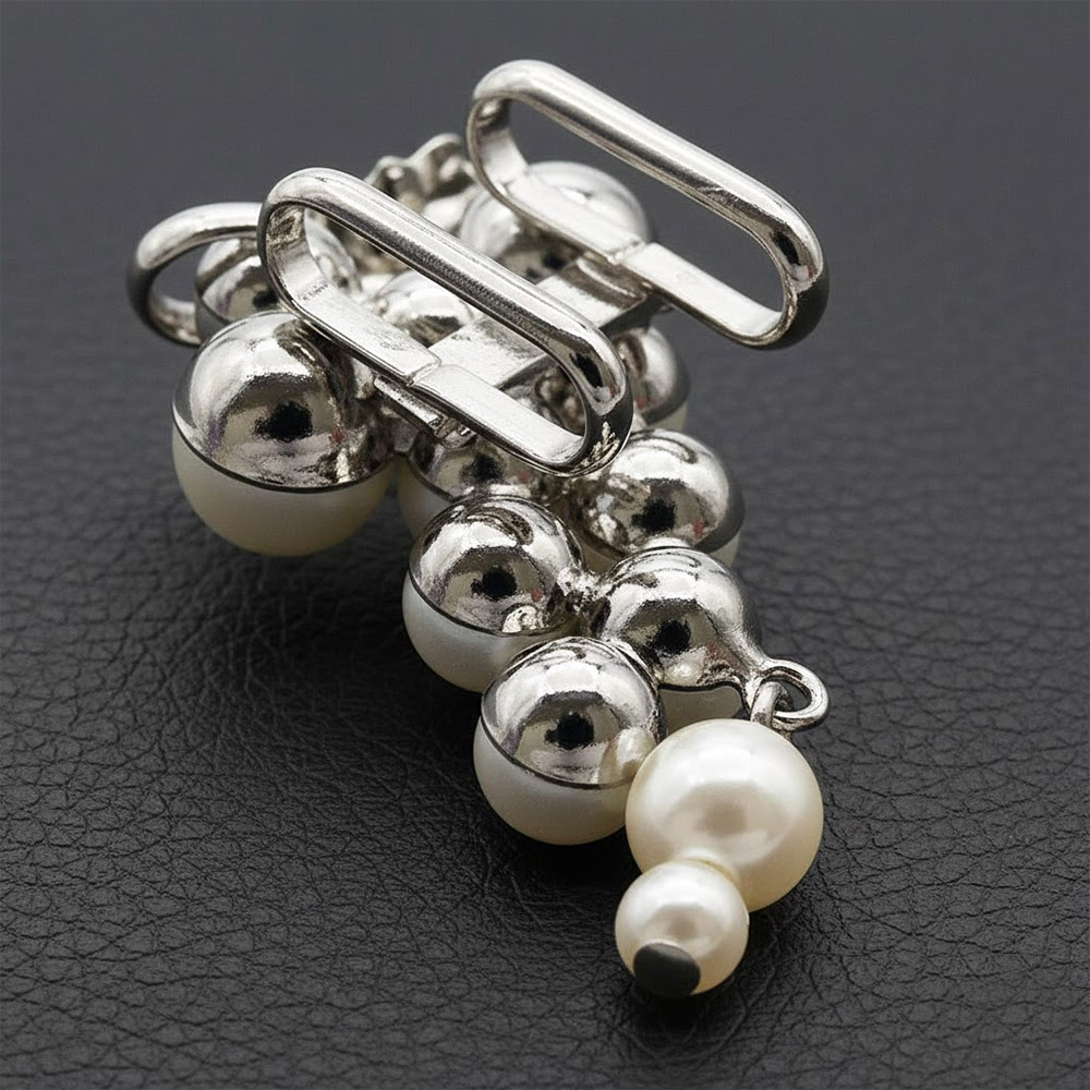 パール帯留(重ね葡萄)『花しおり』【大原商店】