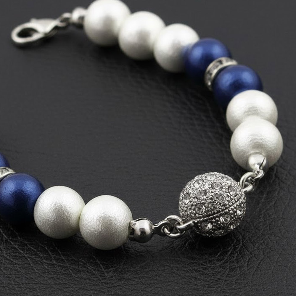 マグネット式コットンパール羽織紐【いち利モールオリジナル】