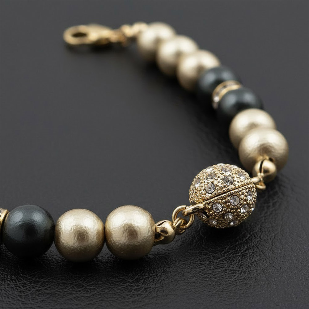 マグネット式コットンパール羽織紐【いち利モールオリジナル】