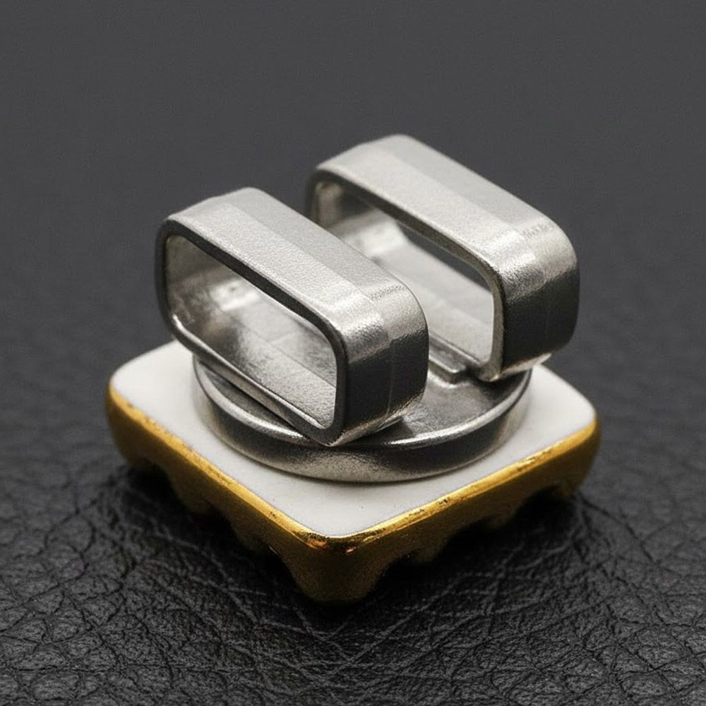 美濃焼帯留(ミニスクエア)【七窯社】