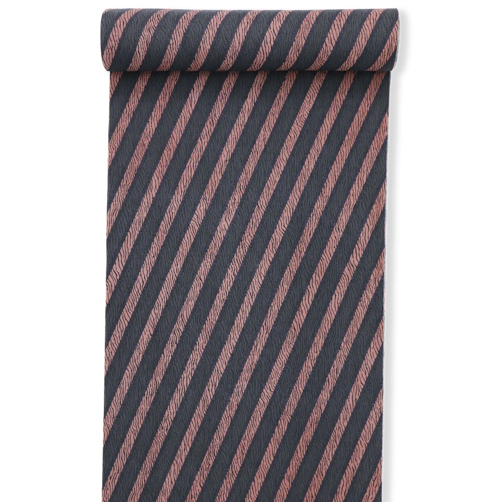 洗える着物(斜め縞にゼブラ)『月華美人』【東レセオα】