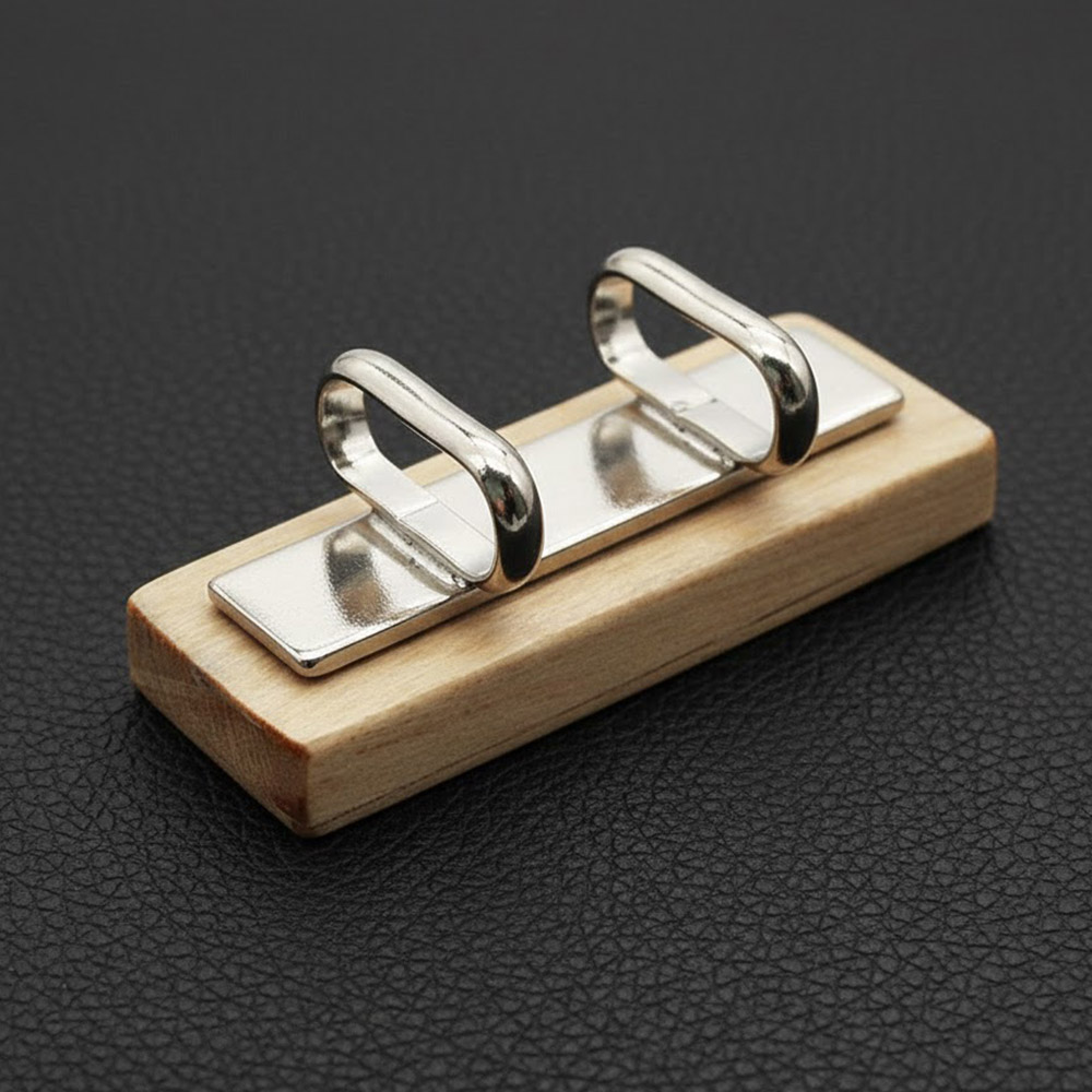 貝帯留(スクエア)【リオン工芸】