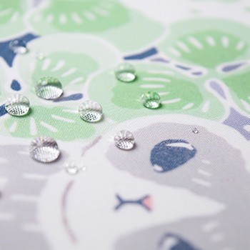 撥水風呂敷(うさぎとクローバー)『ながれ』