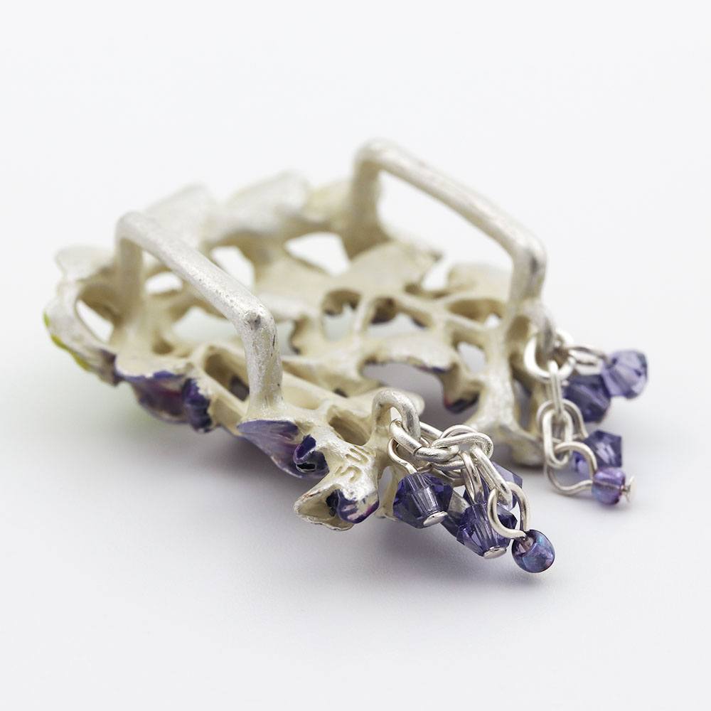 帯留(藤の花)【数-SUU-】