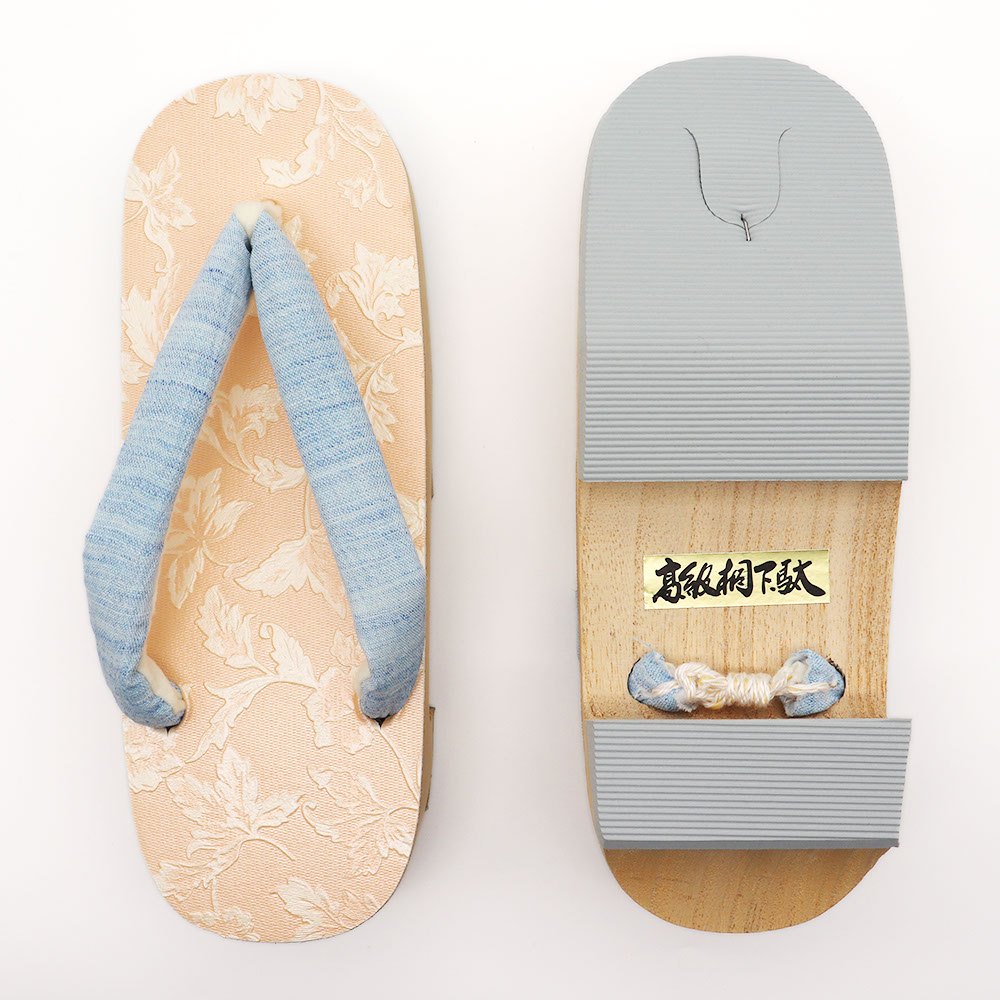 下駄(唐草)『彩小径』