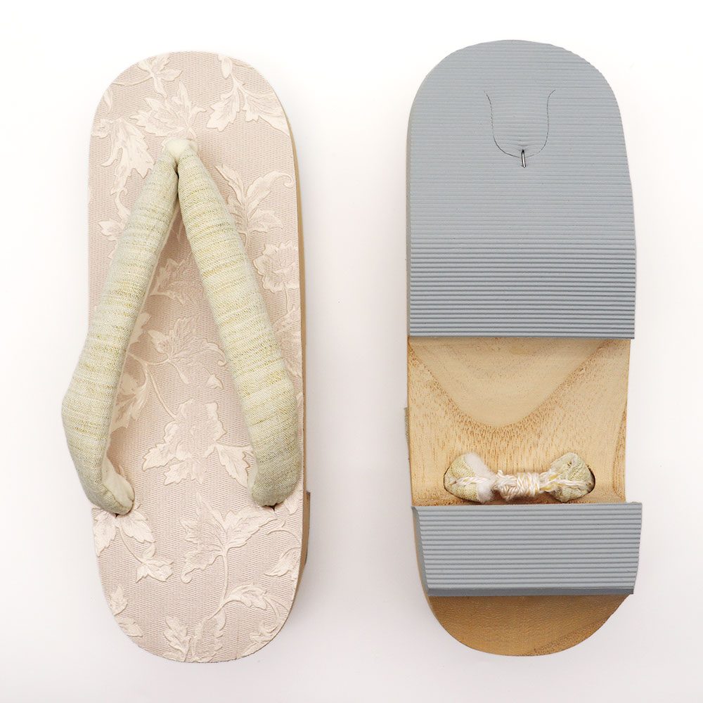 下駄(唐草)『彩小径』