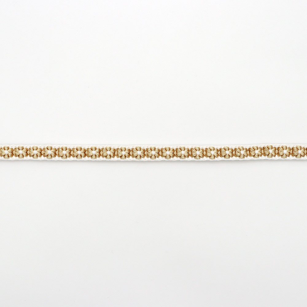 小桜組み撚り房帯締【衿秀】